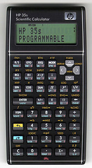 Picture of HP 35S Scientific calculator