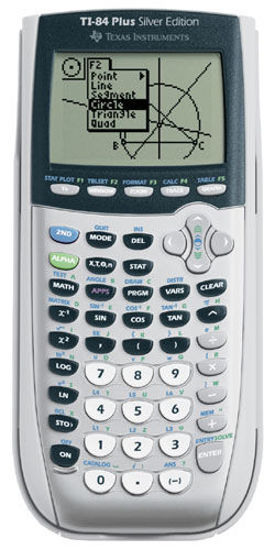 Picture of TI-84 PLUS SILVER EDITION Graphing calculator