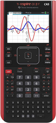 Show details for Texas Instruments Nspire CX ll-T CAS Calculator Picture of Texas Instruments Nspire CX ll-T CAS Calculator