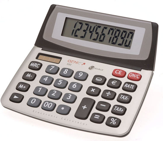 Picture of Genie 550 TE Desktop Calculator