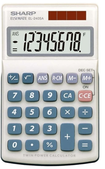 Picture of Sharp EL-240SAB Calculator