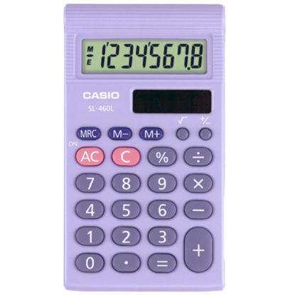 Show details for Casio SL-460L Calculator Picture of Casio SL-460L Calculator
