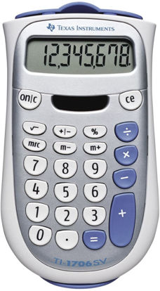 Show details for Texas Instruments 1706SV Calculator Picture of Texas Instruments 1706SV Calculator