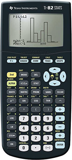 Picture of Texas Instruments 82 Stats Graphics Calculator