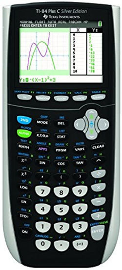 Picture of Texas Instruments 84 Plus C Silver Edition Scientific Calculator