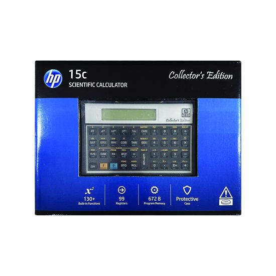 Picture of HP 15c Scientific calculator Collector's Edition.