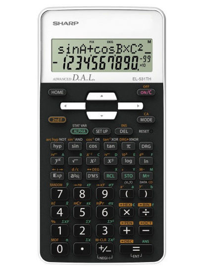 Picture of Sharp EL 531THB -WH  Calculator