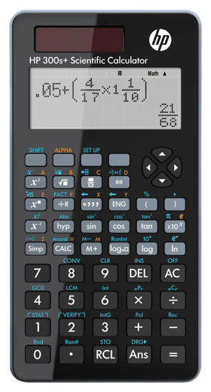 Picture of HP300s+ scientific calculator
